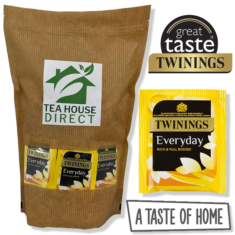 Twinings Everyday Classic Blend Rich and Full Bodied Perfect Brew for any Occassion Medium Caffeine No added Salt Sugar and Artificial Color Free - Pack of 50 Sachets