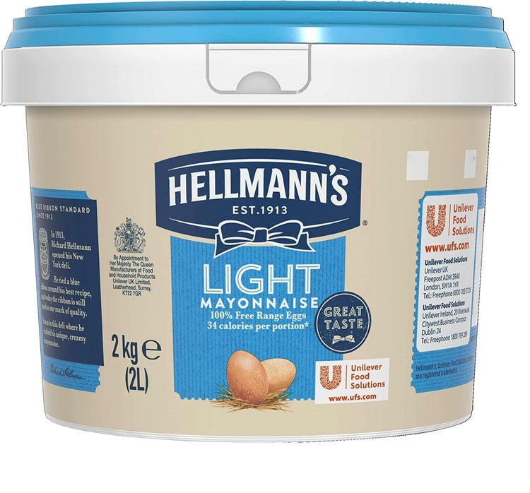 Hellmann's Light Mayonnaise, 2 Litre