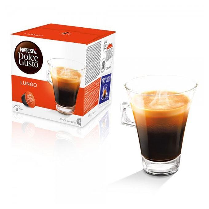 2 x Nescafe Dolce Gusto Coffee Pods Lungo Flavour