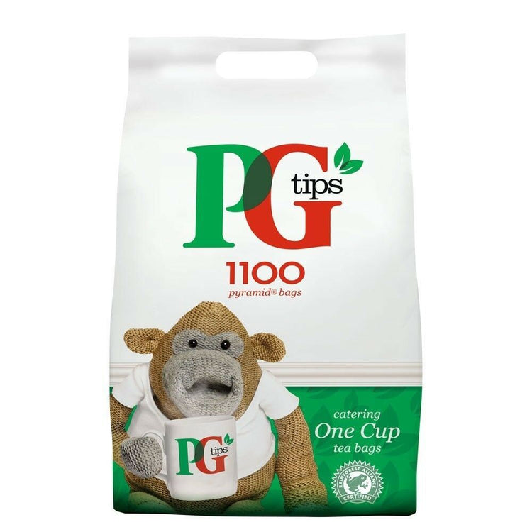 PG Tips Everyday One Cup Pyramid Tea Bags Bulk Pack Of 1100 Tasty Teabag